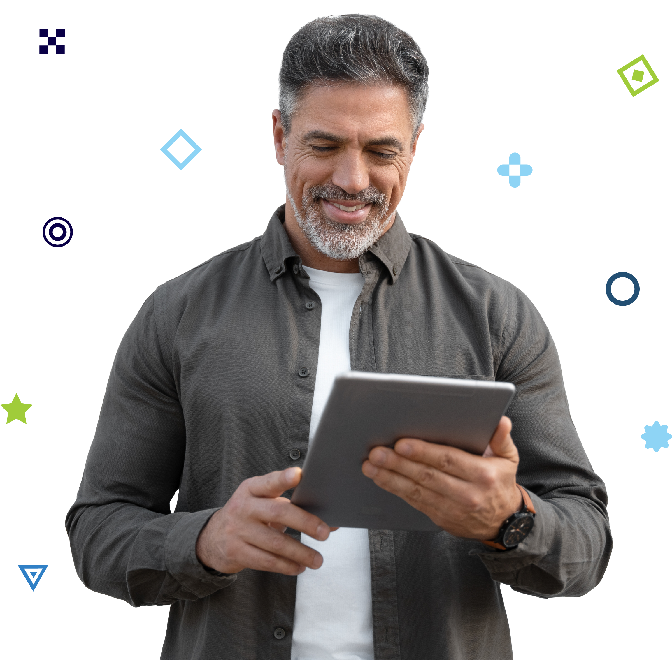 Business\-Man\-Tablet\-w\-Elements